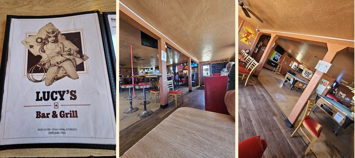 Lucy's Bar & Grill Menu